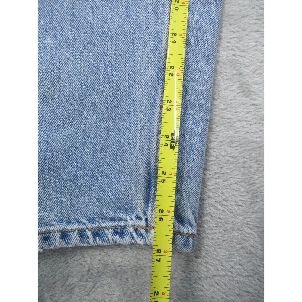Levis Relaxed Fit Jeans Men's Size 40x29 (Actual 29 x27) Light Wash Blue Y2K